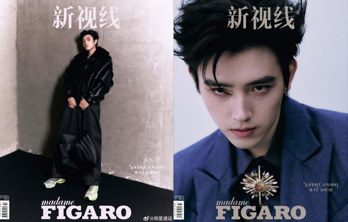 [C형] Madame FIGARO 费加罗 마담 피가로 중국 2026년 04월 : 진비우 (陈飞宇) 커버 (A형 잡지+B형 잡지+랜덤 카드 6장)