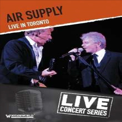 Air Supply - Live In Toronto (PAL)(DVD) (2014)