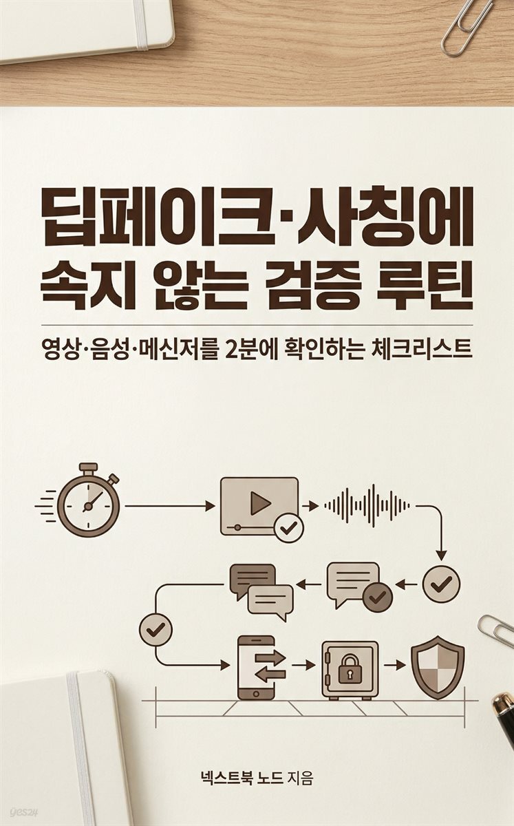 딥페이크·사칭에 속지 않는 검증 루틴