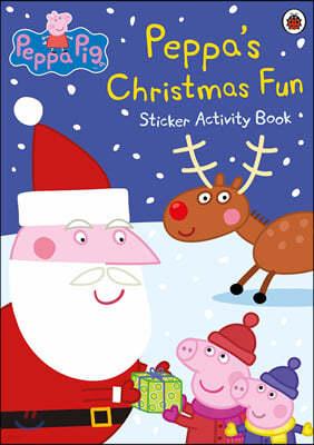 Peppa Pig: Peppa's Christmas Fun Sticker Activity Book: 페파피그 스티커북