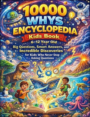 10000 Whys Encyclopedia Kids Book 6-12 Year Old: Big Questions, Smart Answers, and Incredible Discoveries for Kids Who Never Stop Asking Questions