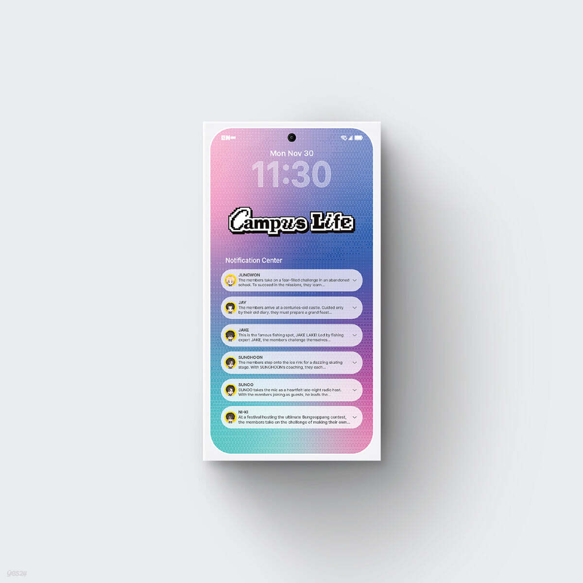 엔하이픈 (ENHYPEN) - [ENHYPEN WORLD COUPON CARD COLLECTION] CAMPUS LIFE BASIC ver.