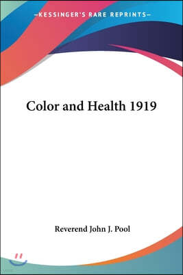 Color and Health 1919