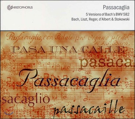 Christian Rieger 바흐: 파사칼리아 BWV582 (Bach: Passacaglia BWV582)