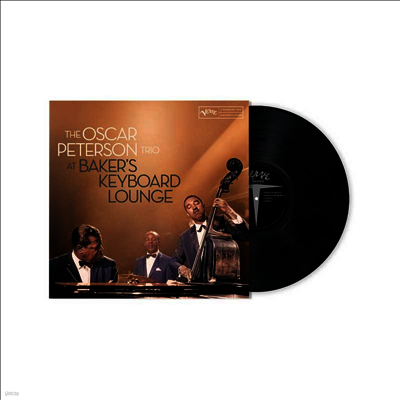 Oscar Peterson Trio — At Bakers Keyboard Lounge 앨범 커버