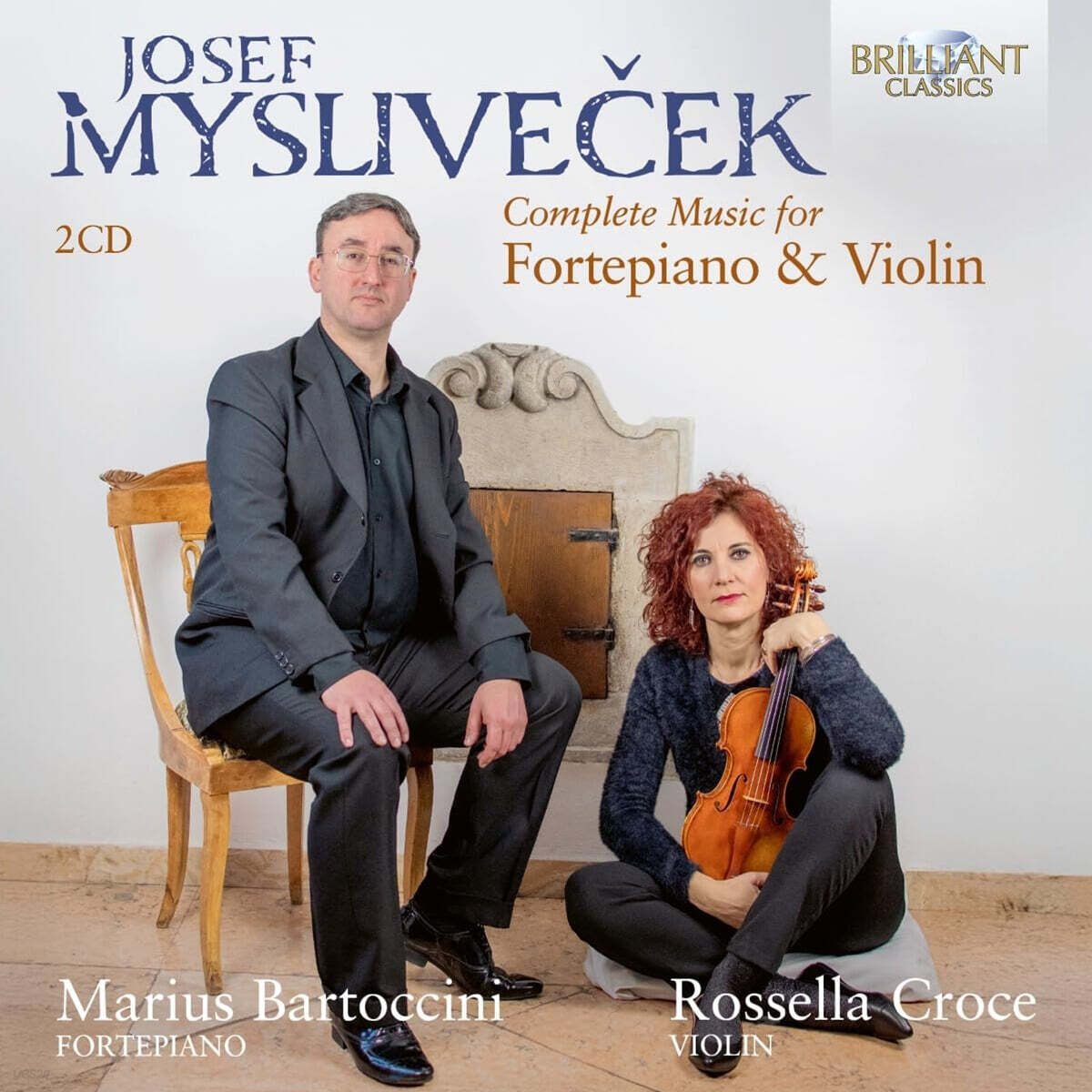 Marius Bartoccini / Rossella Croce 미슬리베체크: 포르테 피아노와 바이올린을 위한 전곡 (Myslivecek: Complete Music for Fortepiano & Violin)