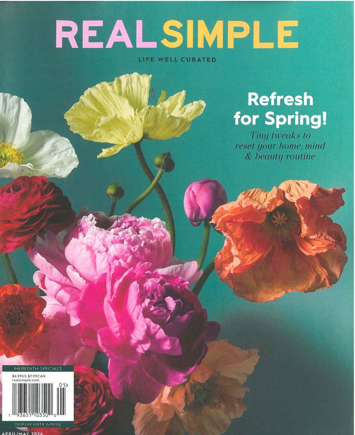 REAL SIMPLE (월간) : 2026년 04/05월