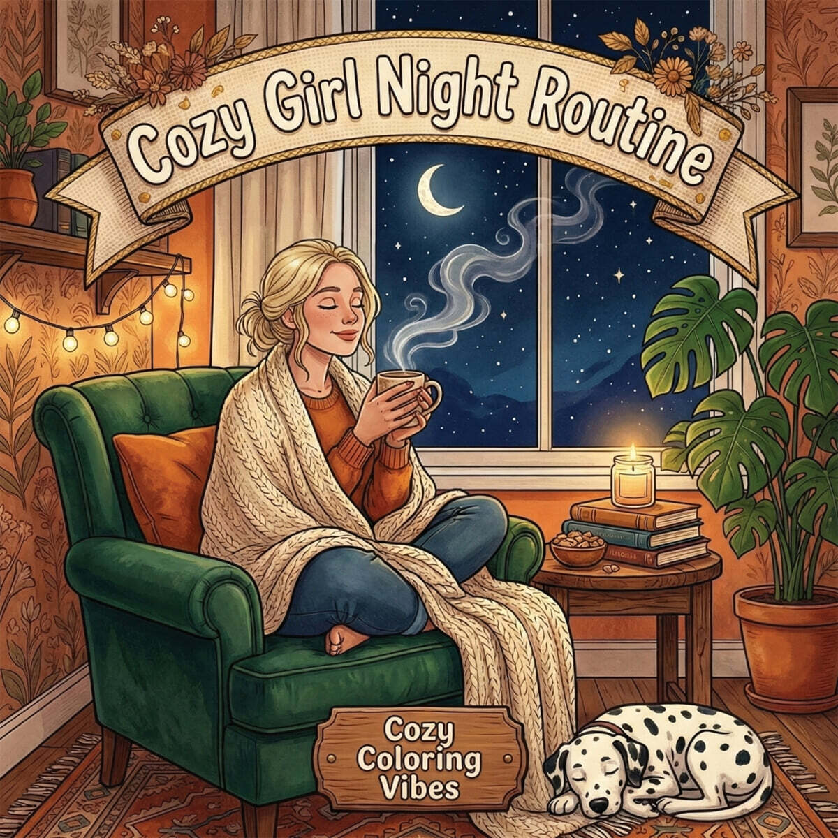 Cozy Girl Night Routine