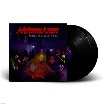 Annihilator — Criteria For A Black Widow (45RPM) 앨범 커버