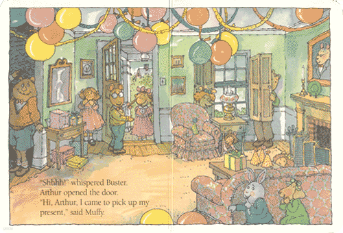 Arthur's  Birthday (Board Book)