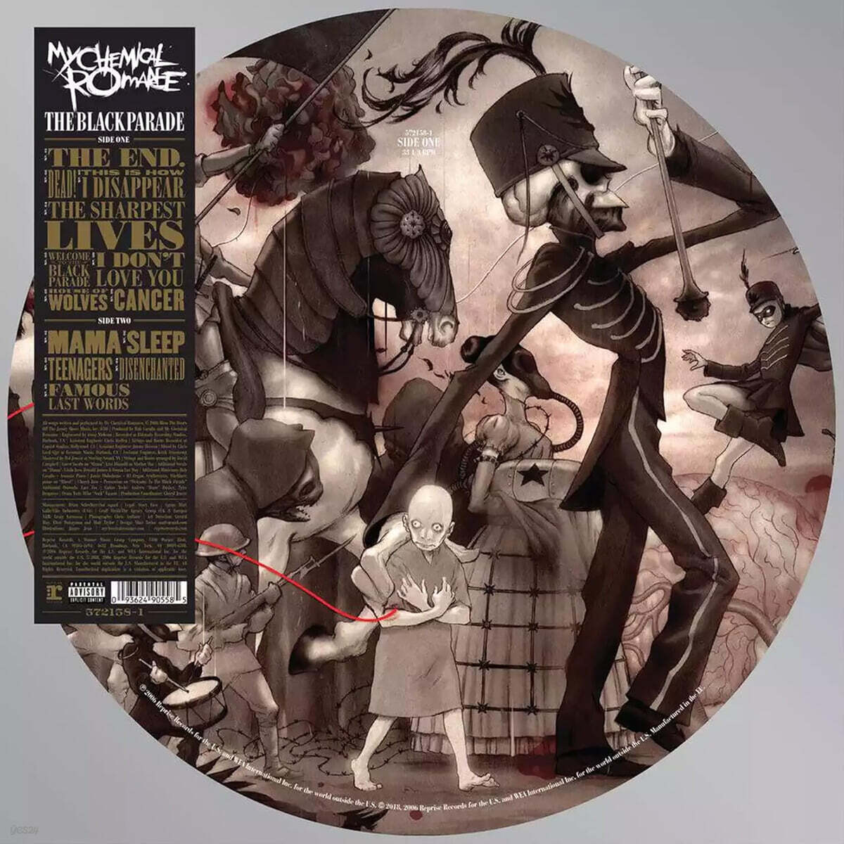 My Chemical Romance (마이 케미컬 로맨스) - The Black Parade [픽쳐 디스크 LP]