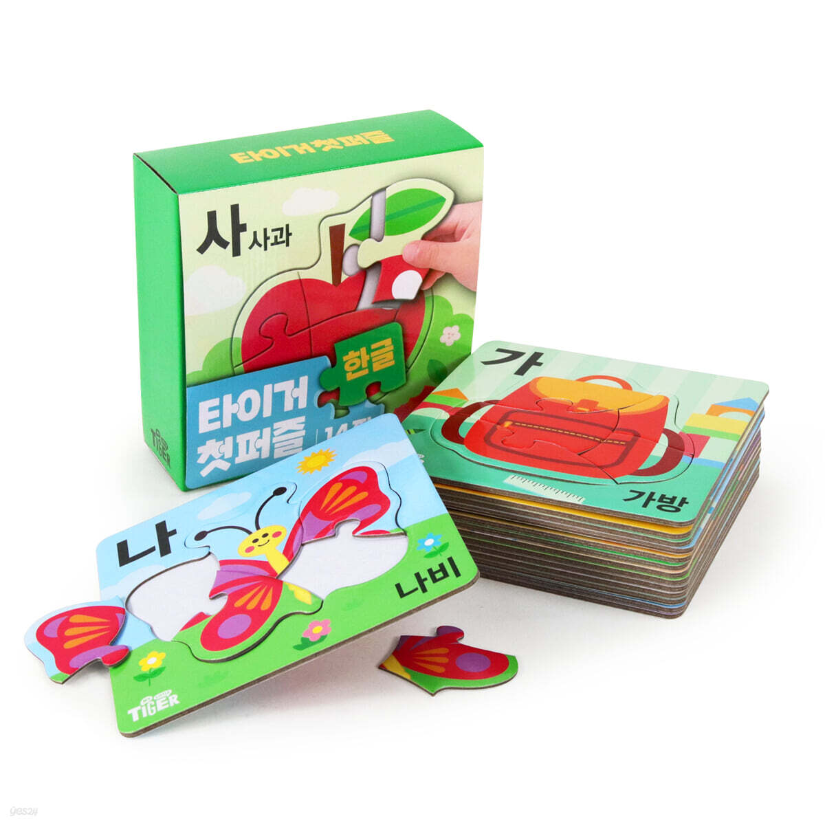 타이거 첫 퍼즐 : 한글