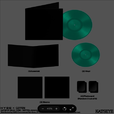 캣츠아이,Katseye — 3rd EP 'Wild' (US Indie Exclusive) 앨범 커버