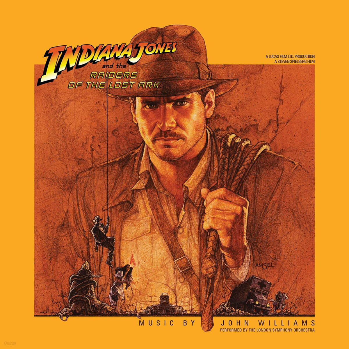 레이더스: 잃어버린 성궤를 찾아서 영화음악 (Raiders of the Lost Ark OST by John Williams) [2LP]