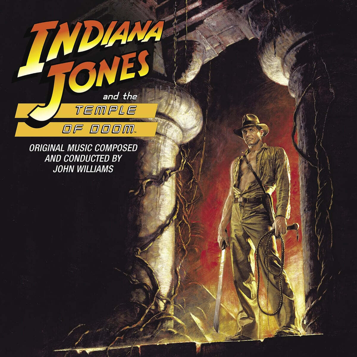 인디아나 존스 마궁의 사원 영화음악 Indiana Jones And The Temple Of Doom (Original Soundtrack) by John Williams) [2LP]