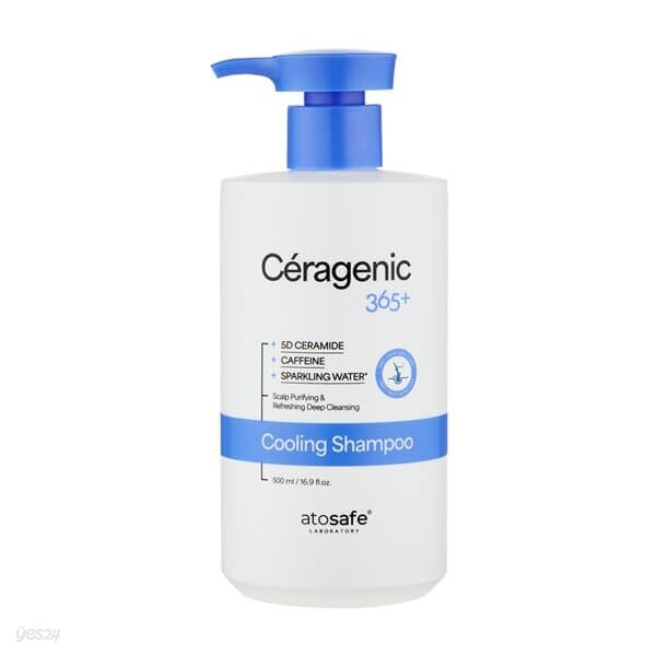 세라제닉 365+ 두피청정 쿨링 스파 샴푸 500ml