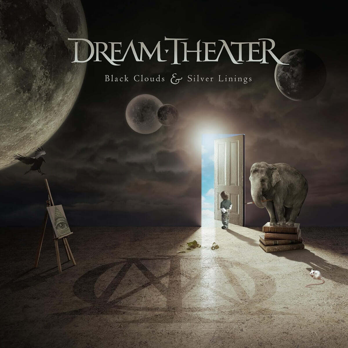 Dream Theater (드림 시어터) - Black Clouds & Silver Linings [클리어 컬러 2LP]