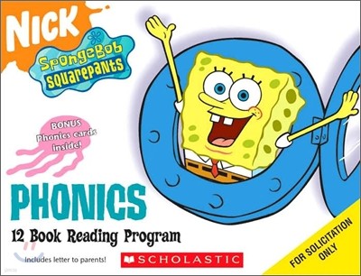 Spongebob Squarepants Phonics : 12 Book Reading Program Pack1