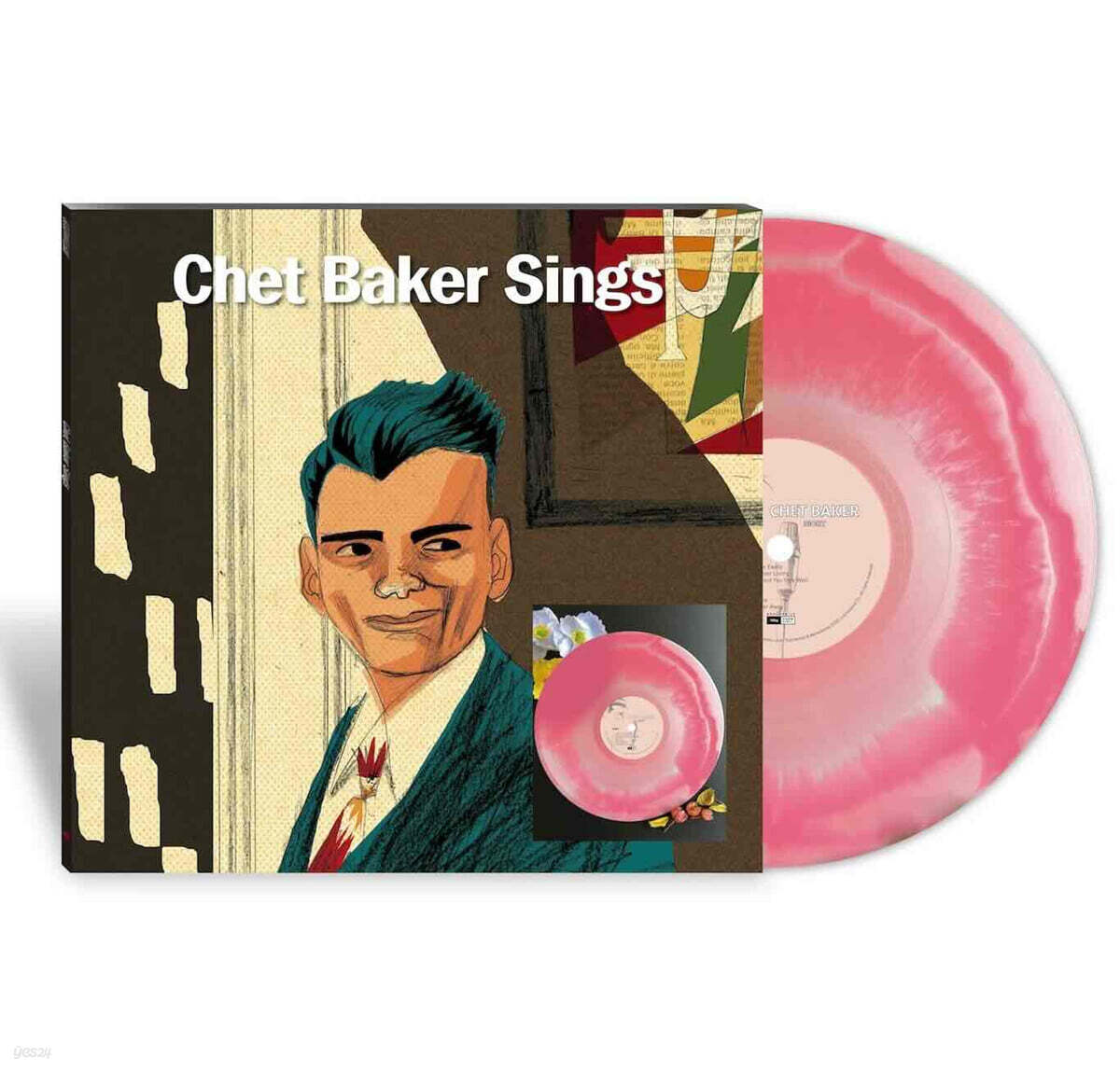Chet Baker (쳇 베이커)- Sings [핑크 믹스 실버 컬러 LP]