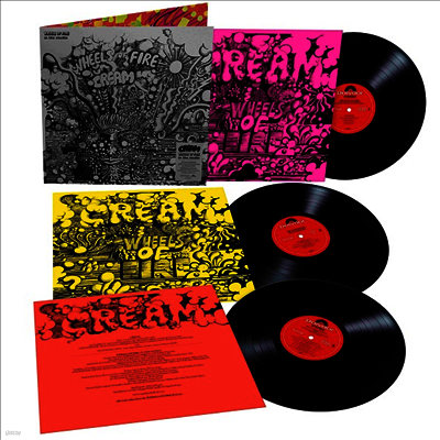 Cream — Wheels Of Fire: In The Studio (Limited Special Expanded Edition) 앨범 커버