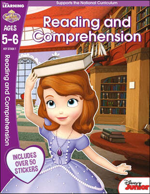 Disney Learning : Sofia the First - Reading and Comprehension, Ages 5-6