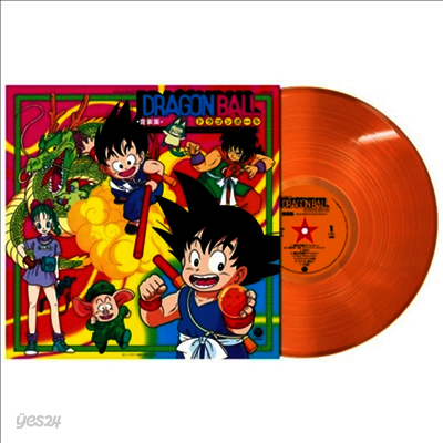 Kikuchi Shunsuke (키쿠치 ??스케) - TV Anime Dragon Ball 音樂集 (TV만화 드래곤볼 음악집) (Clear Orange Vinyl LP) (Soundtrack)