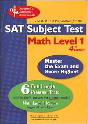 SAT Subject Test Math Level 1