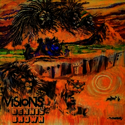Dennis Brown — Visions Of Dennis Brown 앨범 커버
