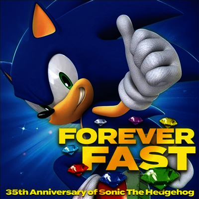 Various Artists - Forever Fast : 35th Anniversary Of Sonic The Hedgehog (2CD)