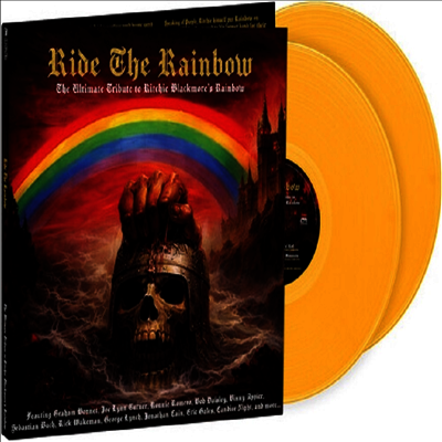 Various Artists - Ride The Rainbow: The Ultimate Tribute To Ritchie Blackmore's Rainbow (Ltd)(Colored 2LP)