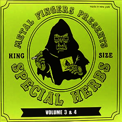 MF Doom — Special Herbs 3 & 4 앨범 커버
