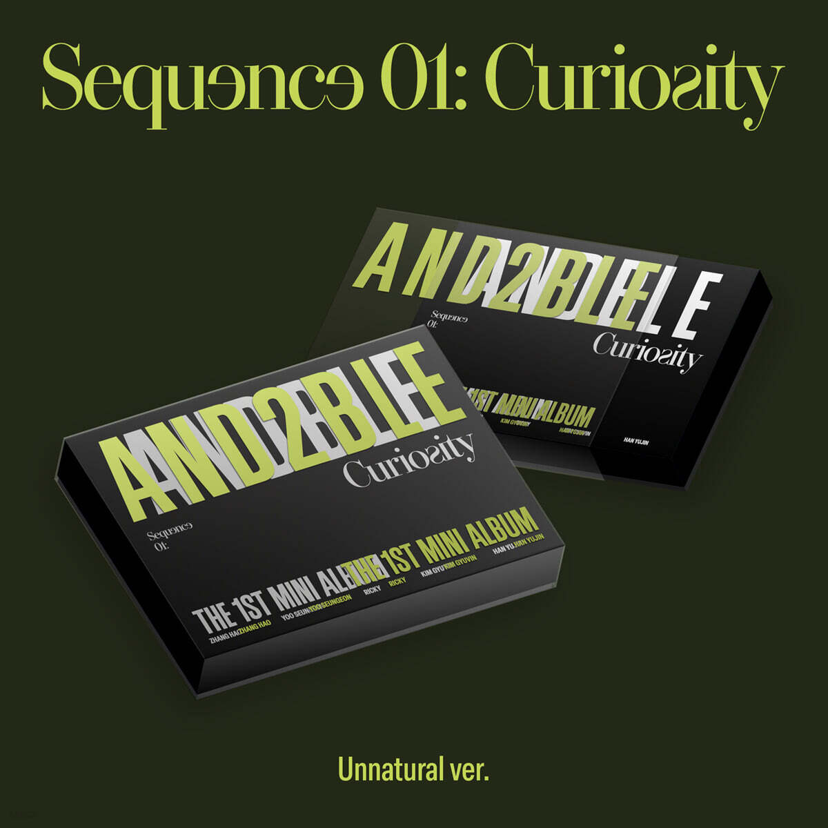 AND2BLE (앤더블) - 미니앨범 1집 [Sequence 01: Curiosity][Unnatural ver.]