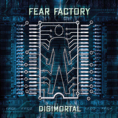 Fear Factory (피어 팩토리) - Digimortal [블랙 & 블루 스플래터 컬러 2LP]