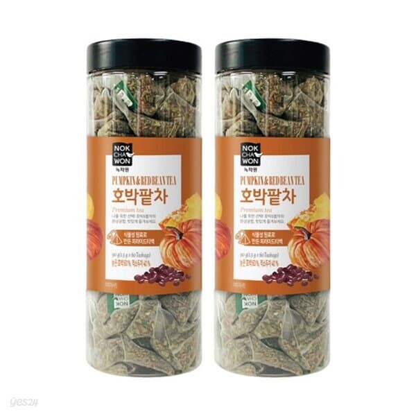녹차원 호박팥차 60T+60T 가벼운 하루
