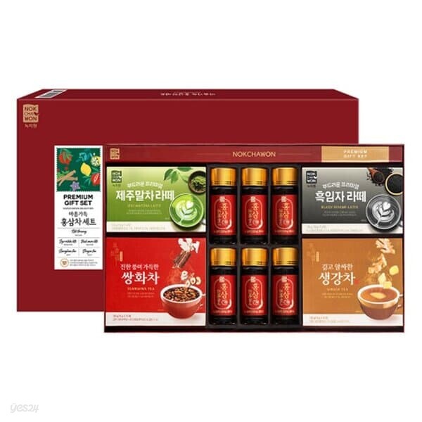 녹차원 마음가득 홍삼차 선물세트+쇼핑백포함