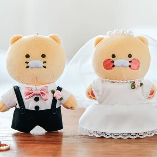 해피웨딩춘 키링인형 세트_춘식이