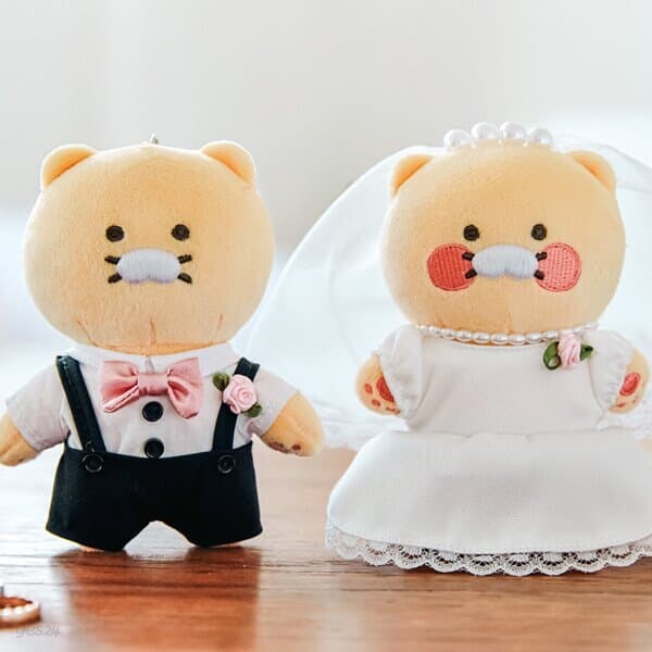 해피웨딩춘 키링인형 세트_춘식이