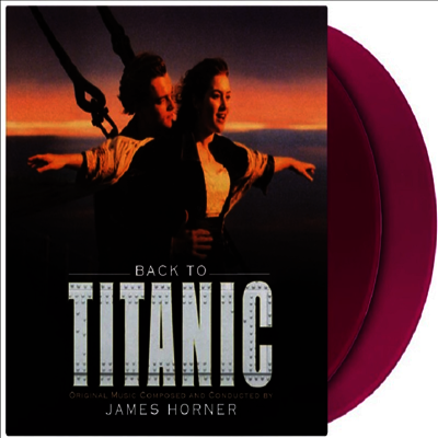 James Horner — Back To Titanic (타이타닉) (Soundtrack) 앨범 커버