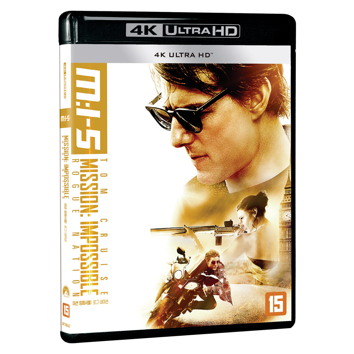 미션 임파서블: 로그 네이션 (1Disc, 4K UHD Only 한정판) : 블루레이