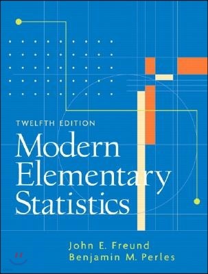 Modern Elementary Statistics [With CDROM]