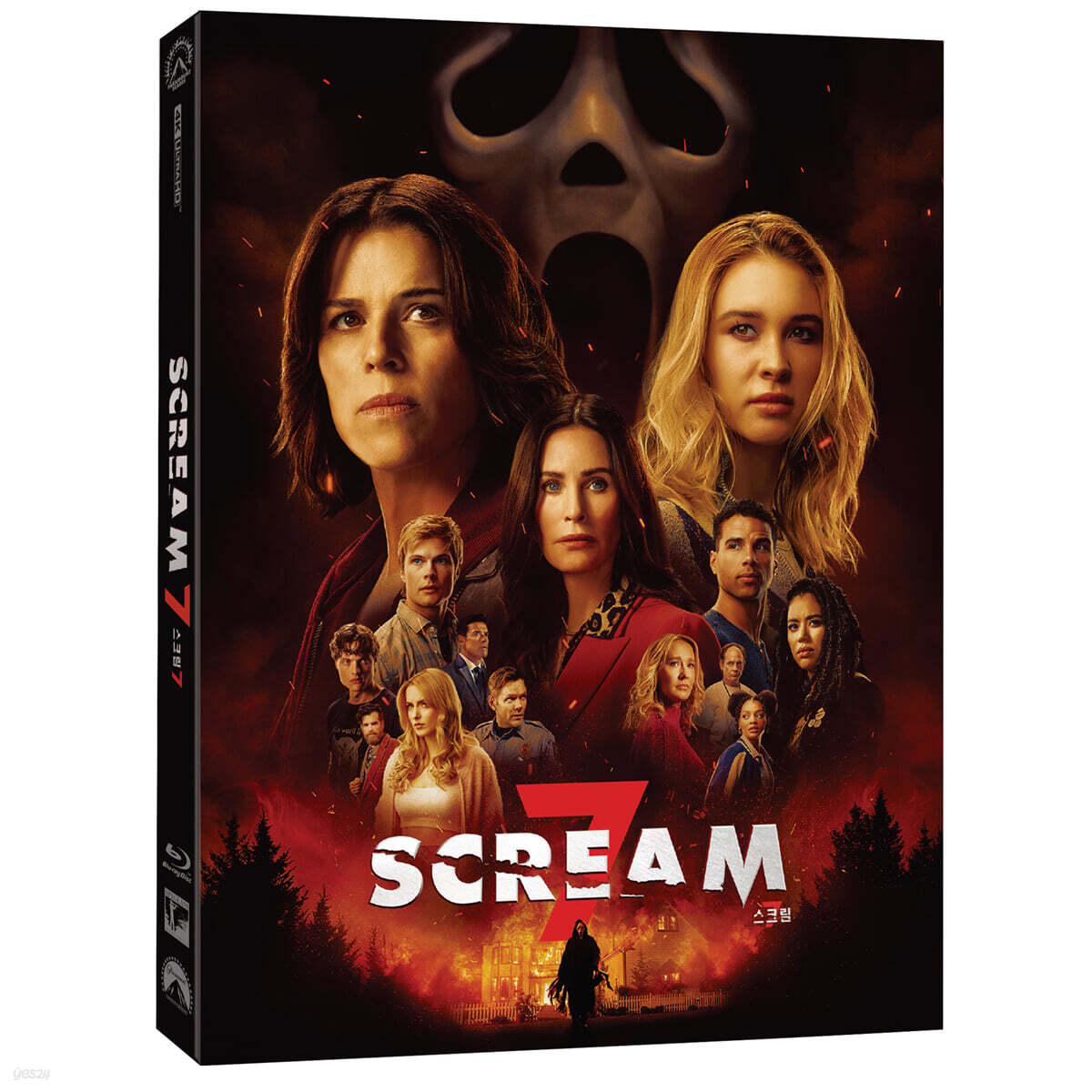 Scream 7 4K UHD Blu-ray Slipcase Limited Edition 2-Disc Korea Import Region Free