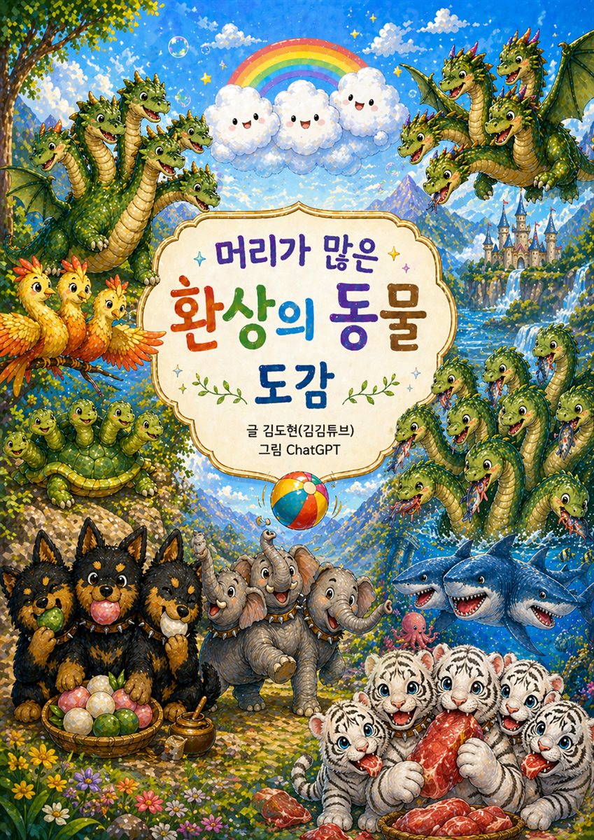머리가 많은 환상의 동물 도감