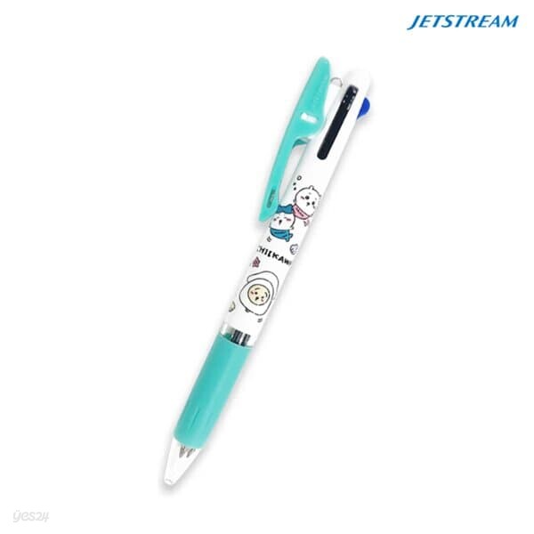 치이카와 제트스트림 3색 캐릭터 볼펜 0.5mm 인어