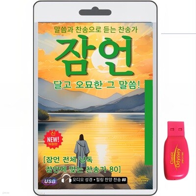 [USB]잠언1-31장+ 잠언에 맞는 찬송가 80 usb음반