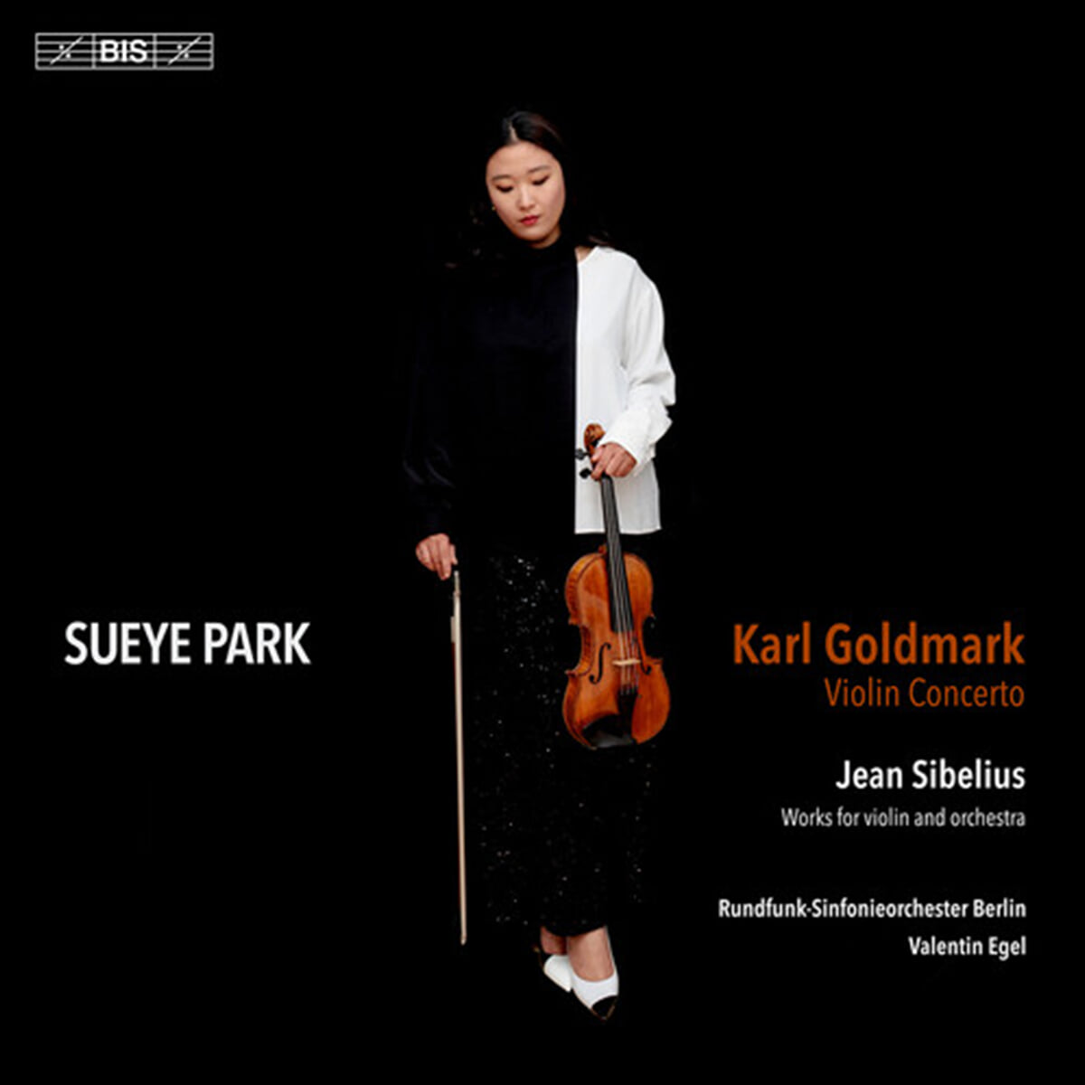 박수예 (Sueye Park) - 골드마르크 / 시벨리우스: 바이올린과 관현악을 위한 작품들 (Goldmark & Sibelius:  Works For Violin And Orchestra) [SACD Hybrid]