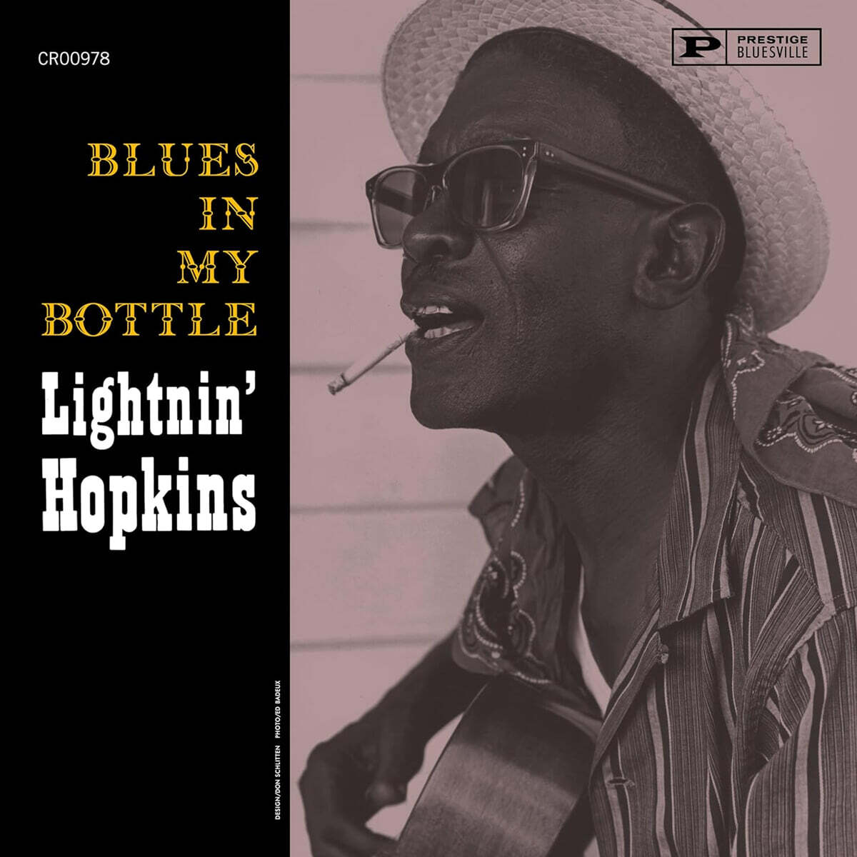 Lightnin' Hopkins (라이트닝 홉킨스) - Blues in My Bottle [LP]