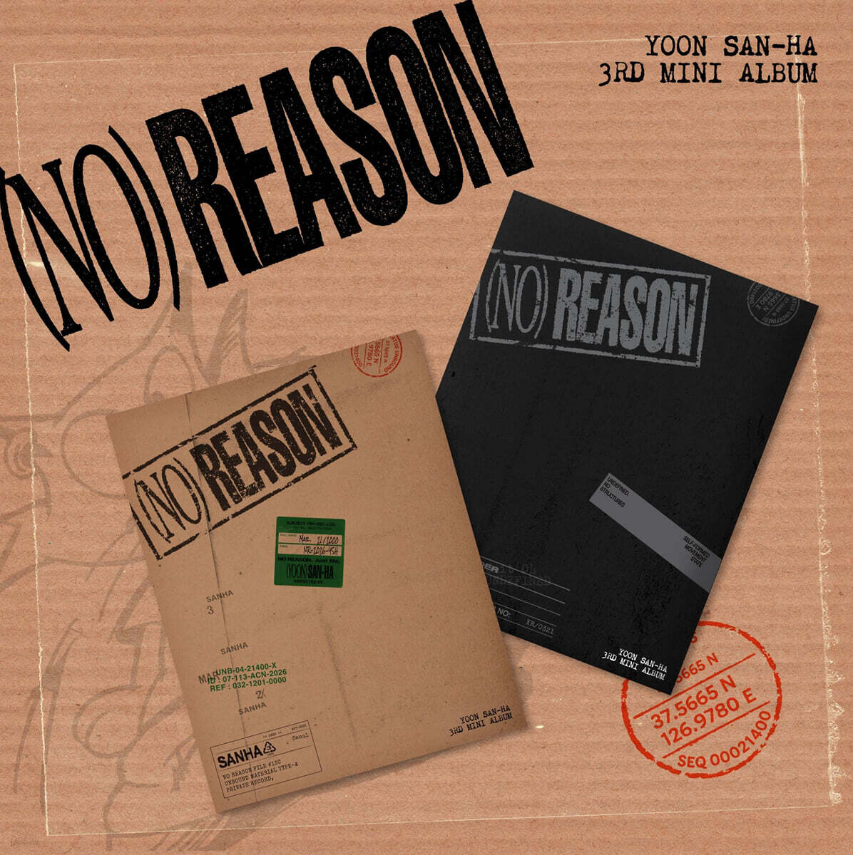 윤산하 - 미니앨범 3집 : NO REASON [2종 SET]