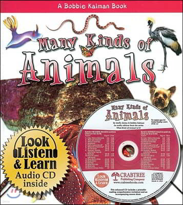 Many Kinds of Animals [With CD]