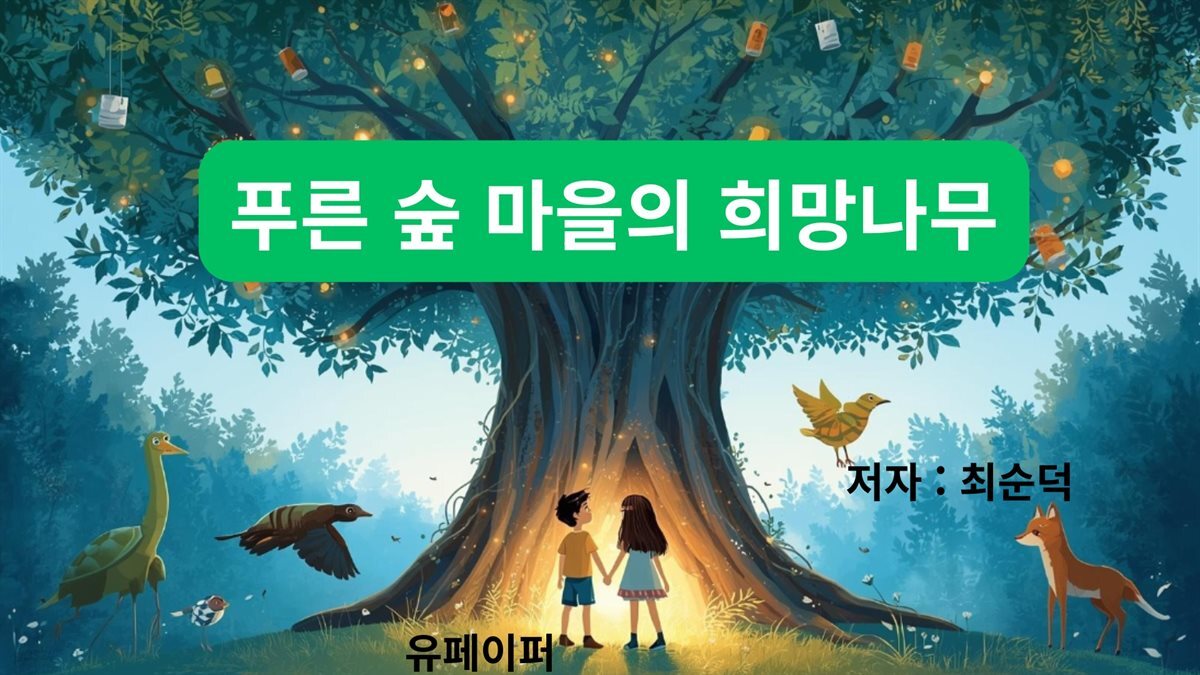 푸른 숲 마을의 희망나무