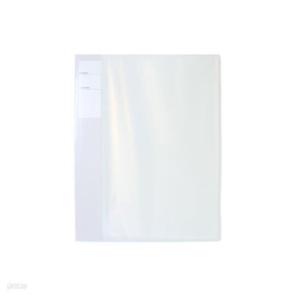 모닝글로리 클리어화일 40P 비움(화이트)